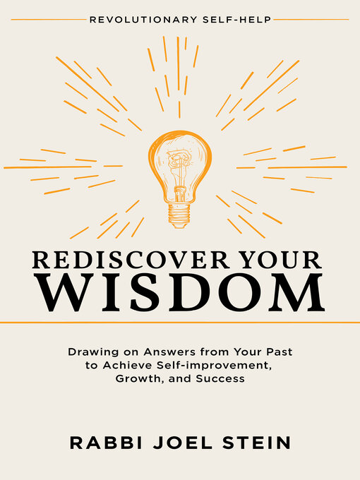 Title details for Rediscover Your Wisdom by Rabbi Joel Stein - Available